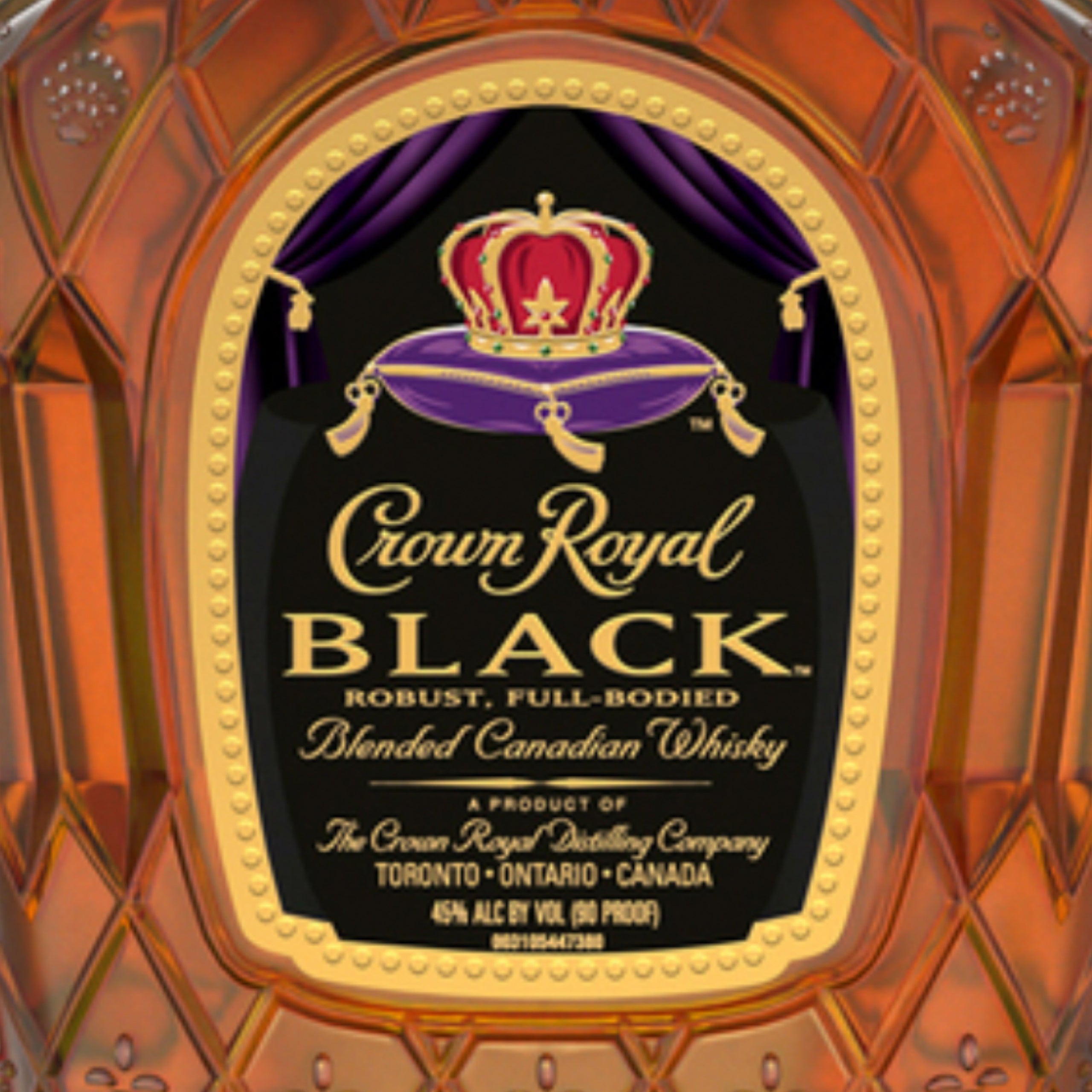 CROWN ROYAL BLK PET 200ML